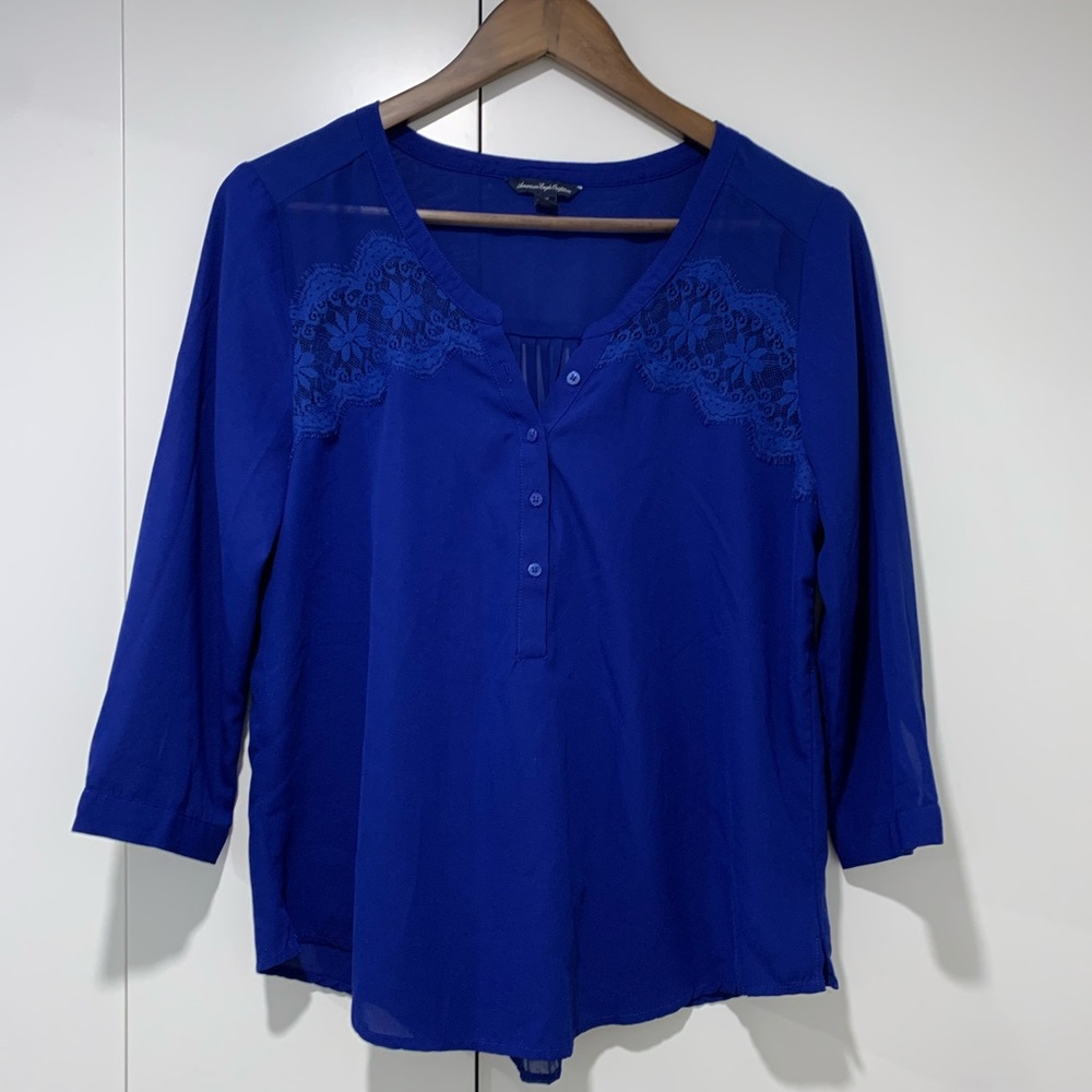 Blue blouse